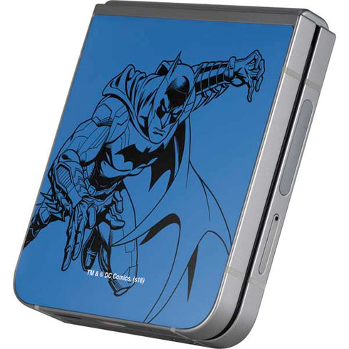 DC Comics Batman Comic Pop Galaxy Z Flip6 Skin